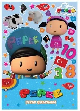 Pepee Mega Sticker Asorti (48X68)