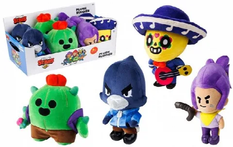 Brawl Stars 20 cm Peluş Figür Asorti ( 8'li display)