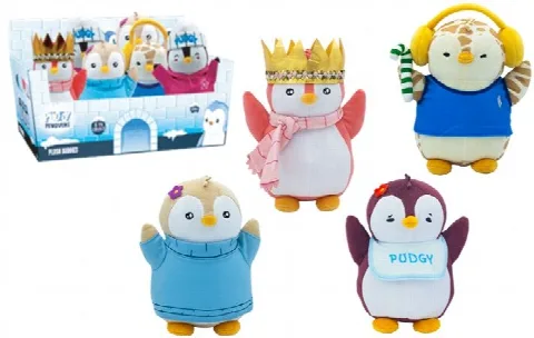 Pudgy Penguins 20 cm Peluş Figür (6'lı Display)