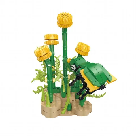 Blok Çiçek Altın Scarab 148 Parça