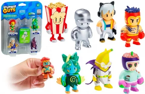 Stumble Guys Mythic Seri 5'li Figür Set Asorti