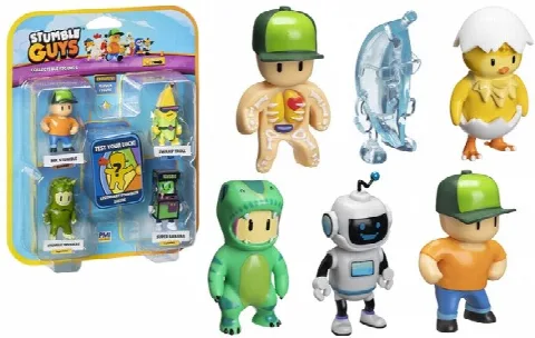 Stumble Guys 5'li Figür Set Asorti