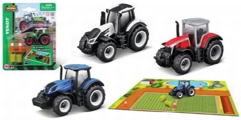 Mini Work Machines Traktör Oyun Seti Asorti