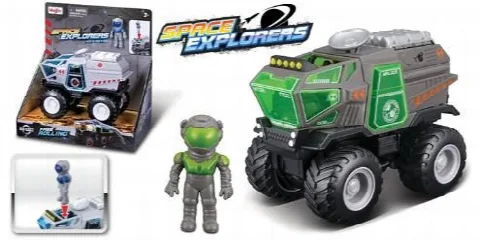 Space Explorers 4x4 Rover Uzay Aracı ve Figür