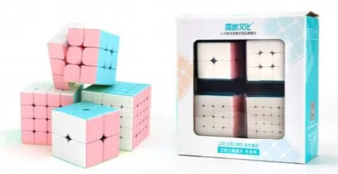 MOYU MACARONS 2X2 & 3X3 & 4X4 & 5X5 CUBE SET / MF9306