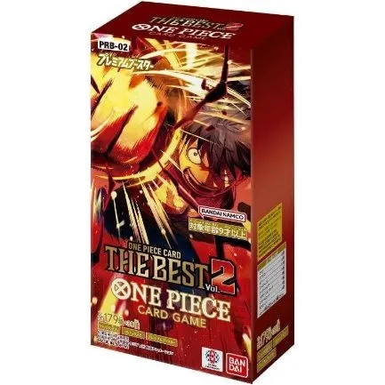 One Piece Card Game The Best Premium Booster Pack PRB-02