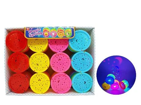 Rainbow SpringWith Light Projection Flashing A1219-T1