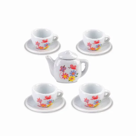 10 Parça Seramik Çay Seti