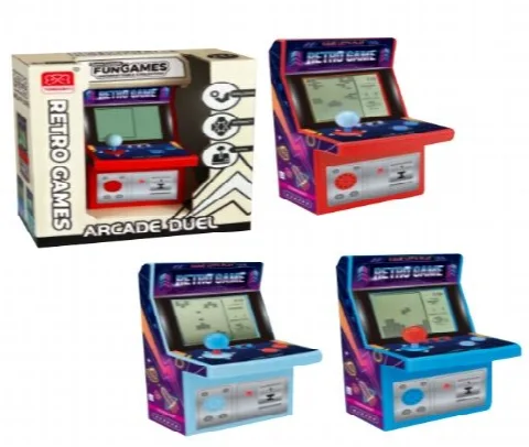 NOSTALJİK TETRİS OYUN KONSOLU KARTELA 3 ASORTİ / XY9022A