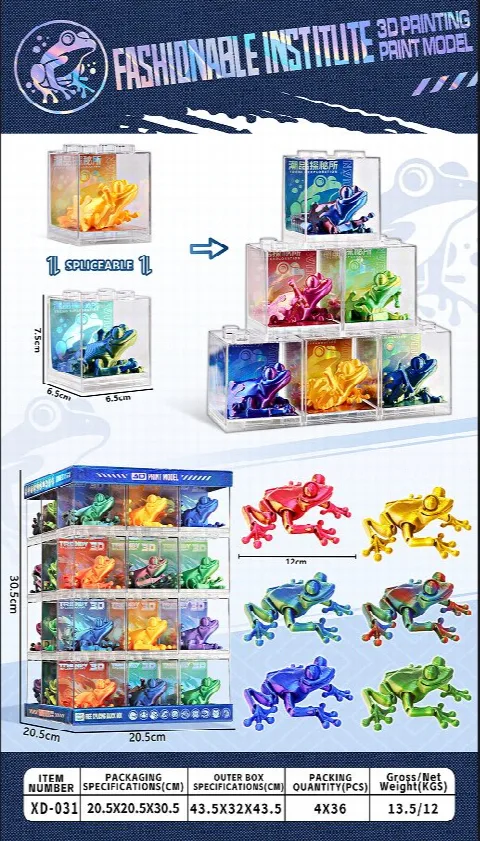 3D Printing Model Frog / XD-031