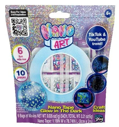 Nano Art Glow-In-The Dark Mix-Set / 238163