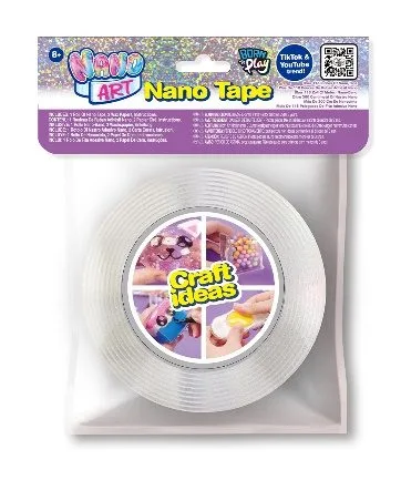 Nano Art Tape Roll Refills Clear / 238103