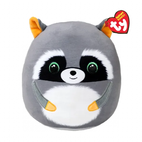 TY Squishy Beanies Gri Rakun Sneaky Peluş 25 cm.