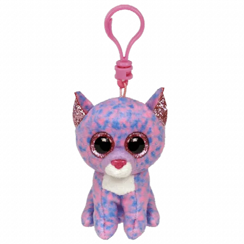 TY Beanie Boos Lavanta Kedi Cassidy Peluş Anahtarlık 12 cm.
