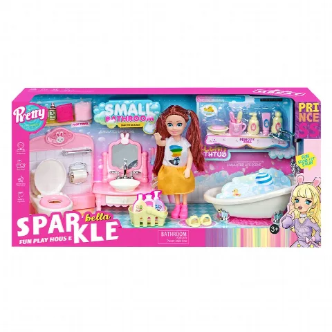 Sparkle Bella Princess Banyo Oyun Seti