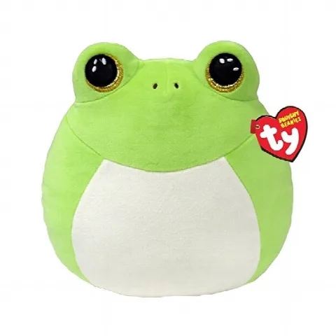 TY Squishy Beanies Yeşil Kurbağa Snapper Squishy Peluş 35 cm.