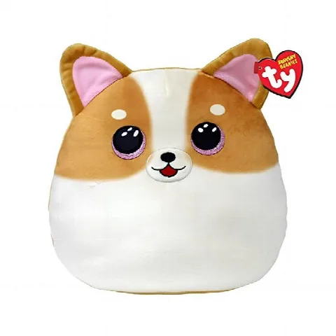 TY Squishy Beanies Tanner Beyaz Kahverengi Squishy 25 cm.