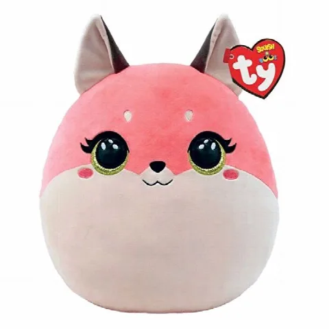 TY Squishy Beanies Pembe Tilki Roxie Peluş 35 cm.