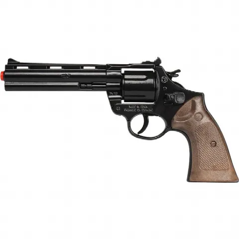 12'li Polis Kılıflı Revolver - Siyah