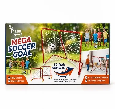 Mini Kale 3 ü 1 arada futbol kalesi