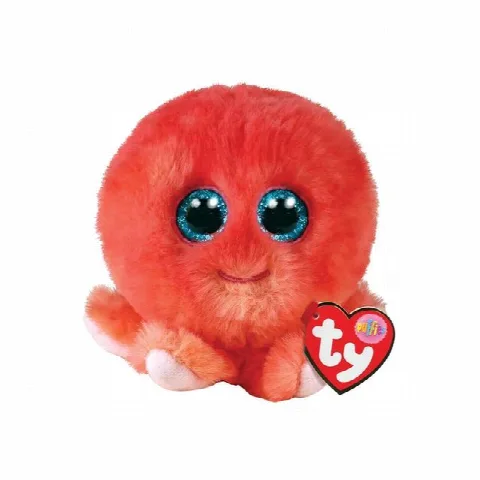 TY Puffies Mercan Ahtapot Sheldon Peluş 7 cm.
