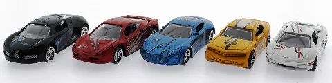 Beşli Diecast Model Spor Arabalar