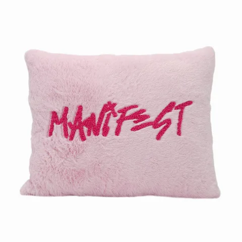 Manifest Pembe Kırlent 35x45 cm.