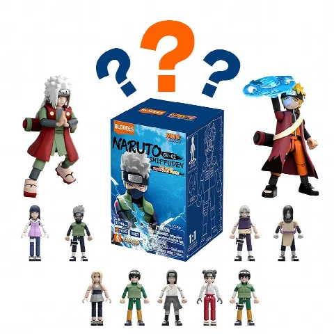 Blokees Naruto Shippuden GV02 Heart of a NinjaThe Place The Leaves Dance Figür Yapım Seti Sürpriz Paket