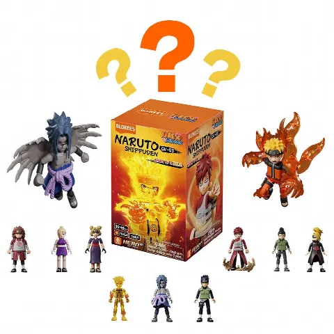 Blokees Naruto Shippuden GV03 Heart of a Ninja Figür Yapım Seti Sürpriz Paket