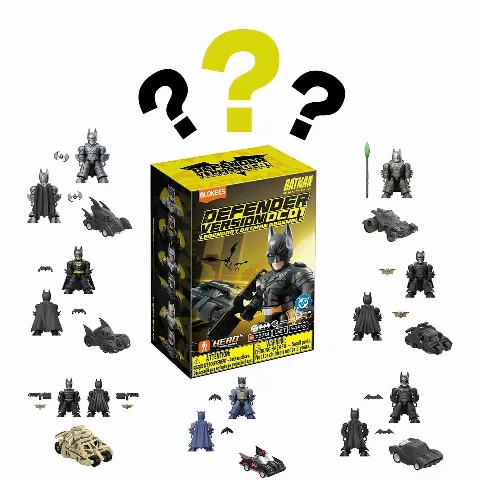 Blokees DC Defender V1 Legendary Batman Assemble Figür Yapım Seti Sürpriz Paket