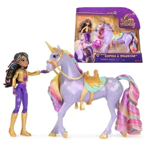 Unicorn Academy Sophia ve Wildstar Figür Seti
