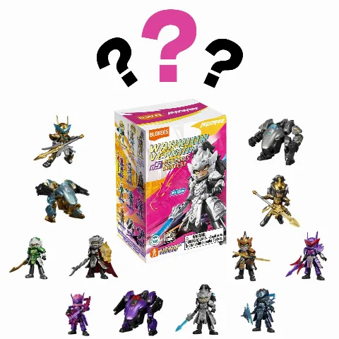 Blokees Herospire Warrior S5 Generals Contest Figür Yapım Seti Sürpriz Paket