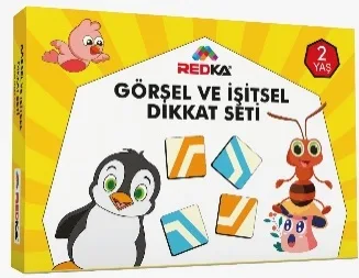 GÖRSEL VE İŞİTSEL DİKKAT SETİ 2 YAŞ