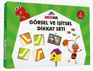 GÖRSEL VE İŞİTSEL DİKKAT SETİ 3 YAŞ