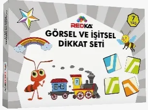GÖRSEL VE İŞİTSEL DİKKAT SETİ 7 YAŞ
