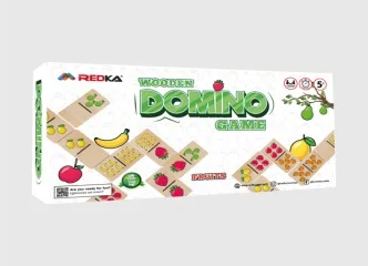 WOODEN DOMINO FRUITS