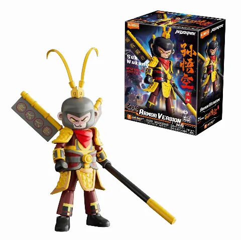 Blokees Herospire Armor Serisi Sun Wukong Mythical Aspect Figür Yapım Seti