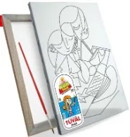 BOŞ TUVAL 25X35