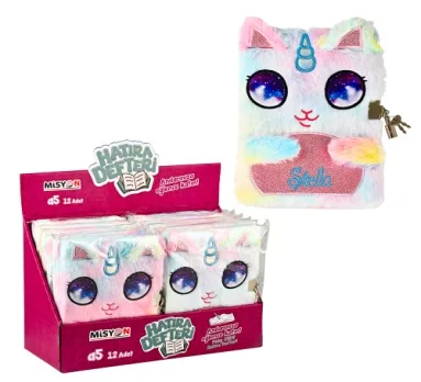 STELLA PELUŞ HATIRA DEFTERİ KİLİTLİ