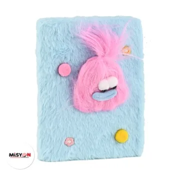 SQUARE FUNNY PELUŞ HATIRA DEFTERİ
