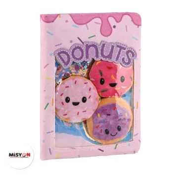 DONUTS PELUŞ HATIRA DEFTERİ