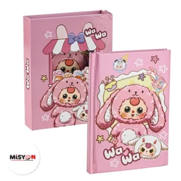 BABY THREE KUTULU HATIRA DEFTERİ KİLİTLİ