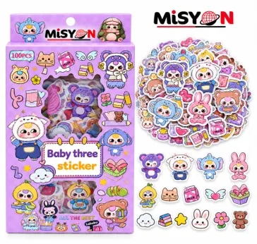 BABY THREE STİCKER ÇANTA