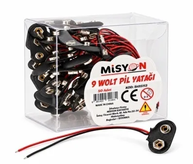 9 VOLT PİL YATAĞI
