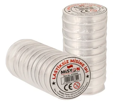 LASTİKSİZ MİSİNE İPİ 0.3 MM