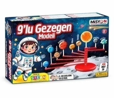 9 Lu GEZEGENLER MODELİ BOYAMALI
