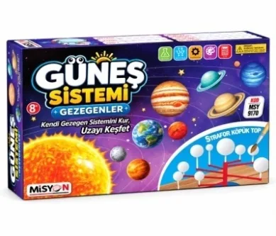 GÜNEŞ SİSTEMİ MODELİ (STRAFOR KÖPÜK TOP)