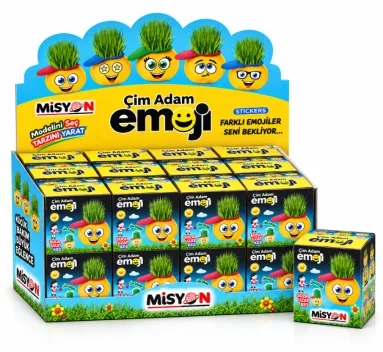 EMOJİ ÇİM ADAM