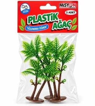 PLASTİK AĞAÇ 3 Lü