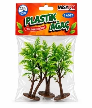 PLASTİK AĞAÇ 3 Lü